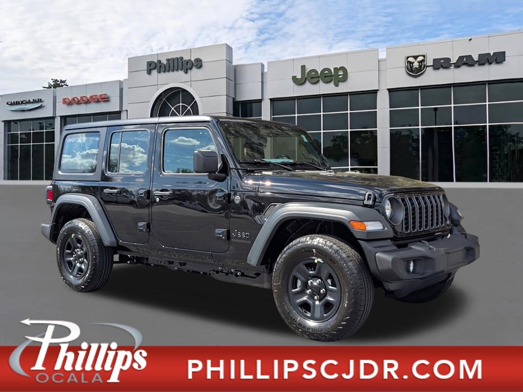 New 2026 Jeep Wrangler 4-DOOR SPORT Sport Utility