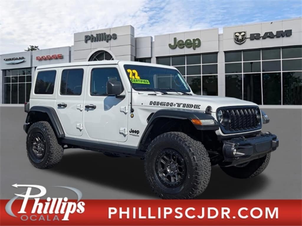 Used 2022 Jeep Wrangler Unlimited High Tide SUV