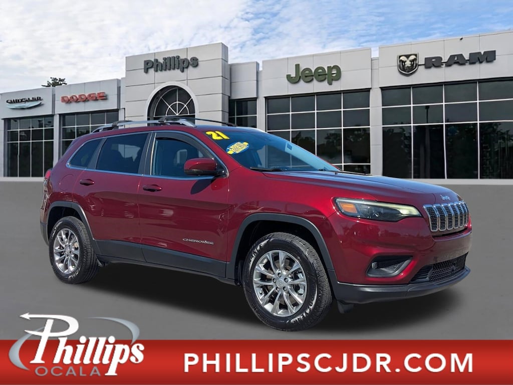 Used 2021 Jeep Cherokee Latitude Plus SUV