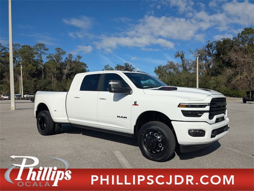 New 2026 Ram 3500 LARAMIE MEGA CAB 4X4 6'4 BOX Pickup