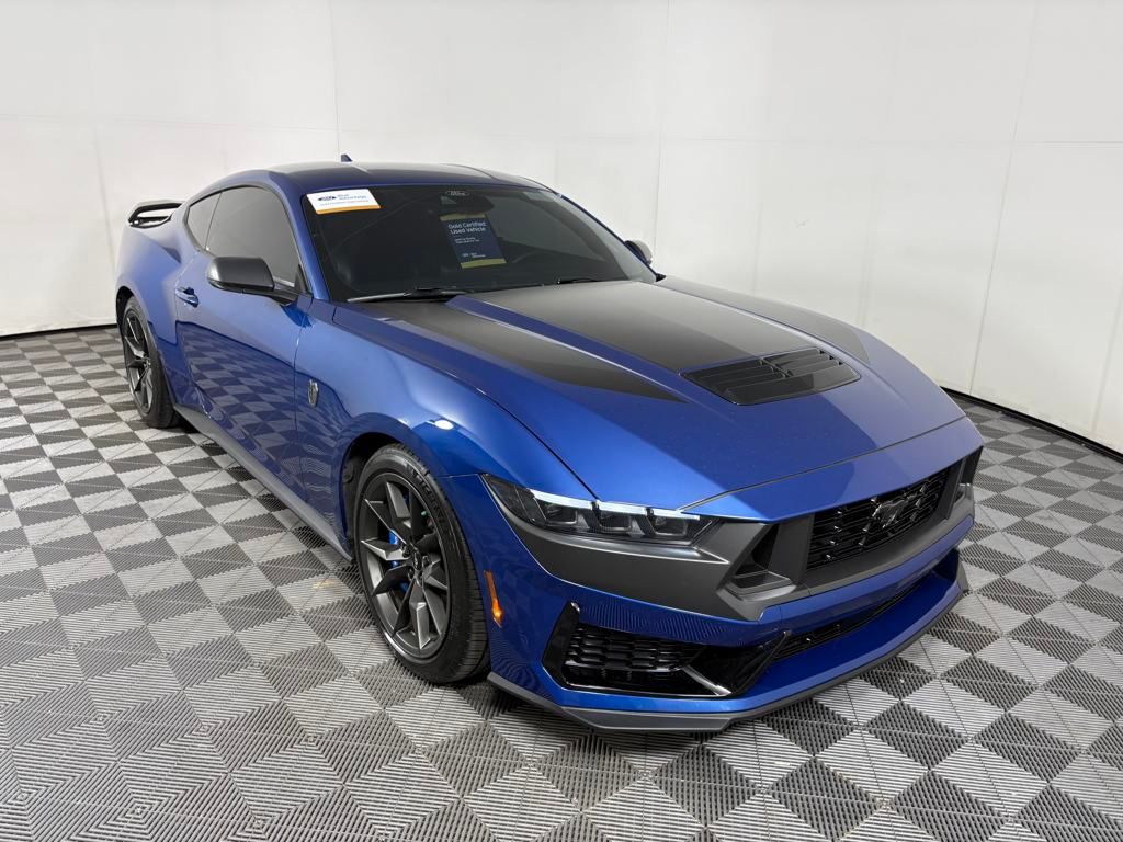 Certified 2024 Ford Mustang Dark Horse with VIN 1FA6P8R04R5502071 for sale in Colorado Springs, CO