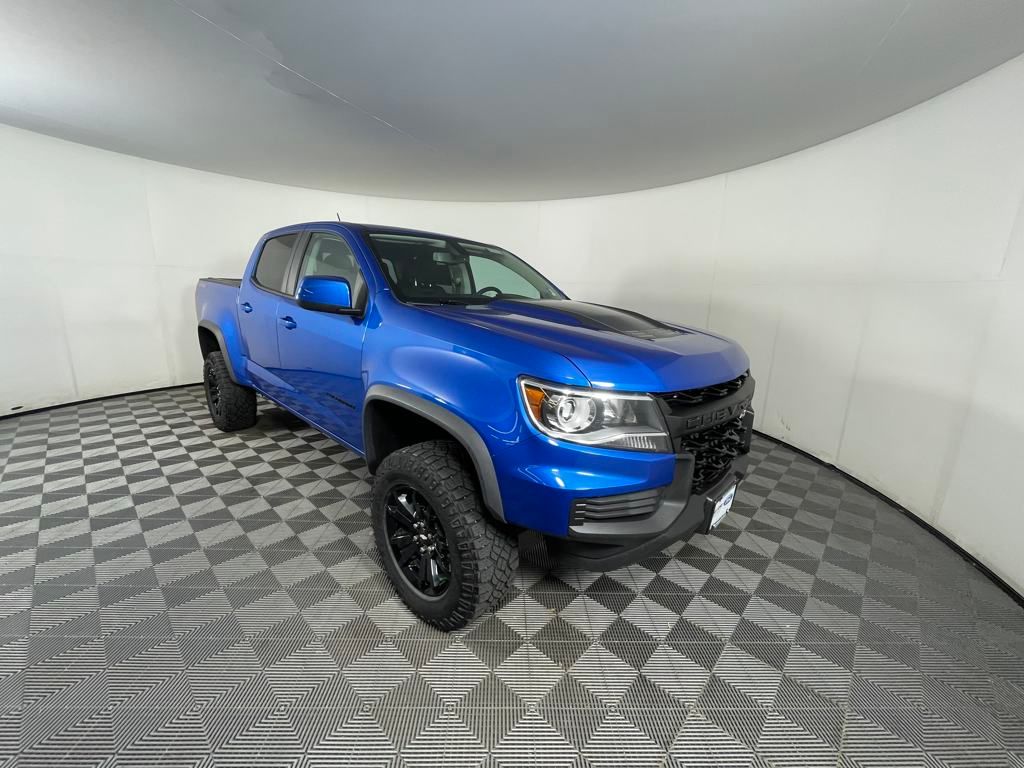 Certified 2022 Chevrolet Colorado ZR2 with VIN 1GCGTEEN7N1309862 for sale in Colorado Springs, CO