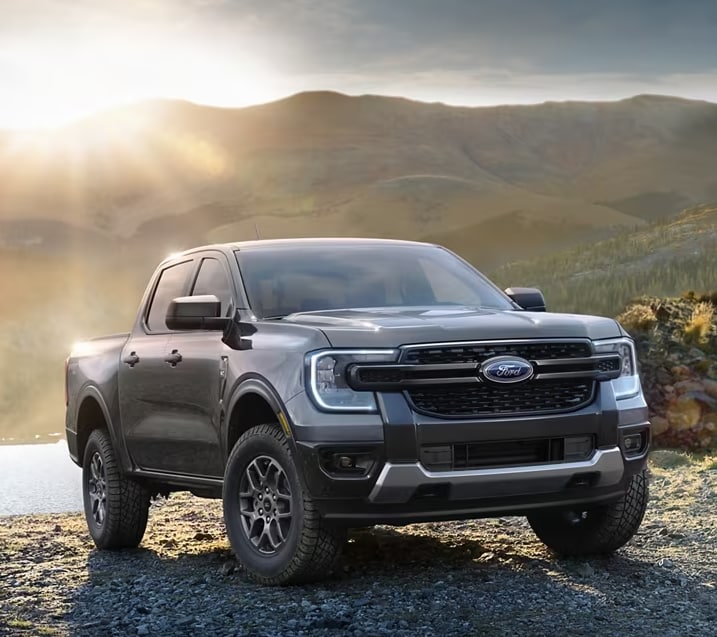 Front profile of the 2024 Ford Ranger