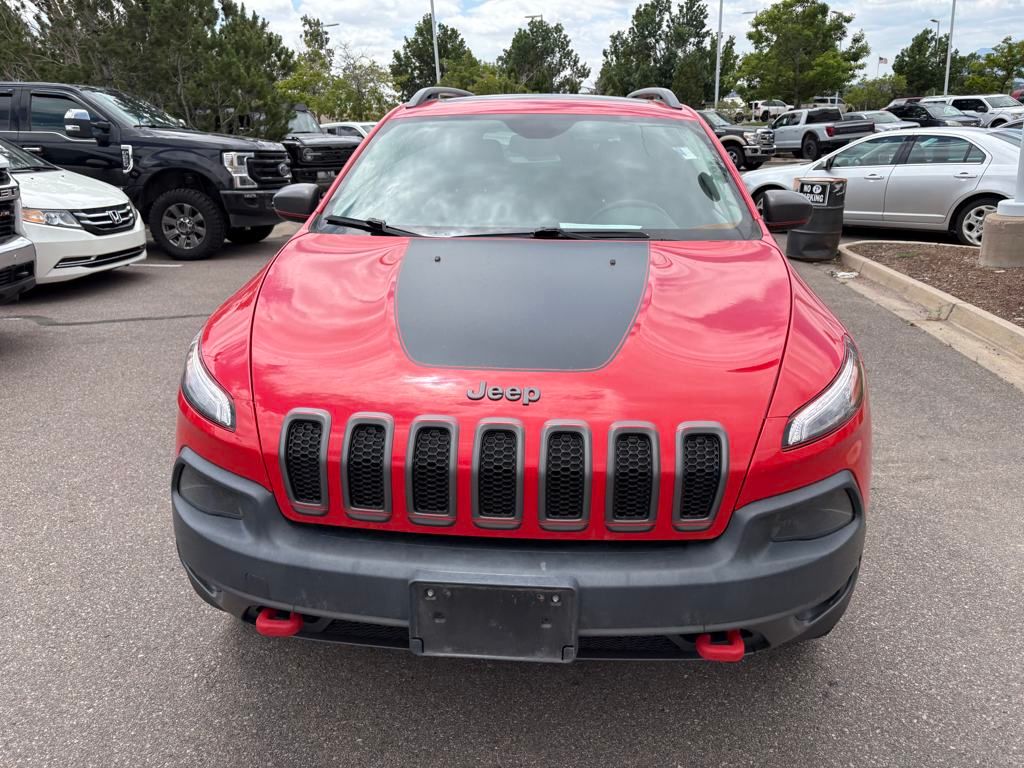 Used 2017 Jeep Cherokee Trailhawk with VIN 1C4PJMBS7HW595004 for sale in Colorado Springs, CO