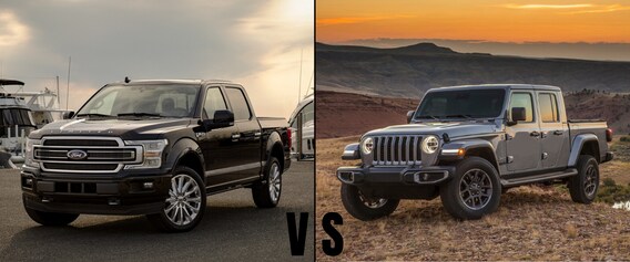 Ford F 150 Vs Jeep Gladiator Comparison Phil Long Ford Chapel Hills