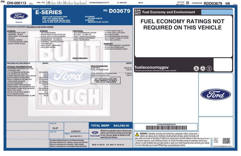 2024 Ford E-Series Cutaway Base - Photo 37