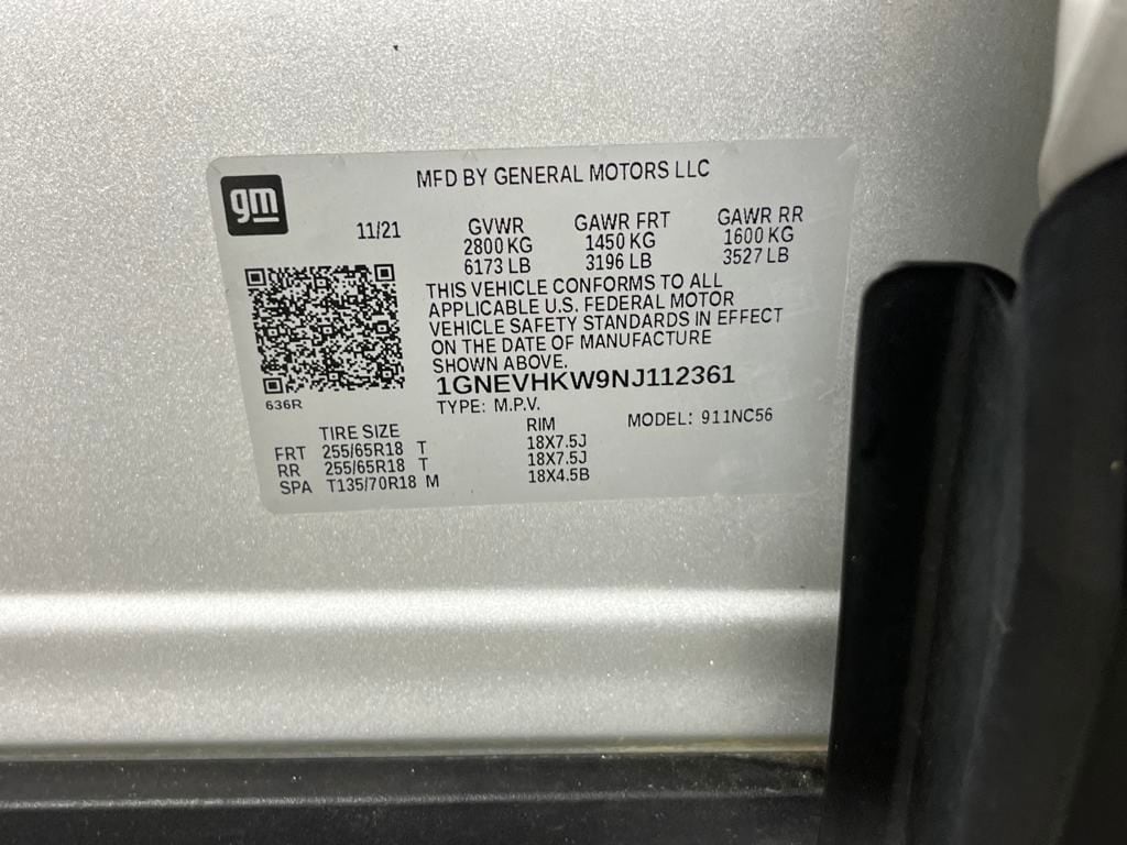 Image of 2022 Chevrolet Traverse LT Leather SUV