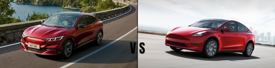 21 Mustang Mach E Vs Tesla Model Y Phil Long Ford Chapel Hills