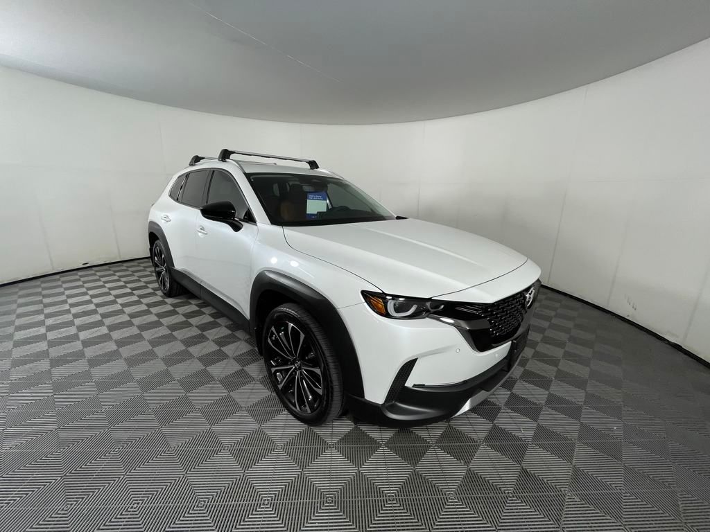 Certified 2025 Mazda CX-50 Premium Plus with VIN 7MMVABEY0SN327498 for sale in Colorado Springs, CO