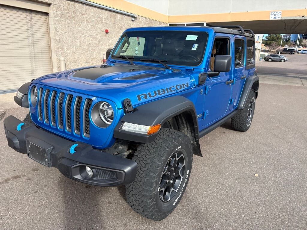 Used 2021 Jeep Wrangler Unlimited Rubicon 4xe SUV