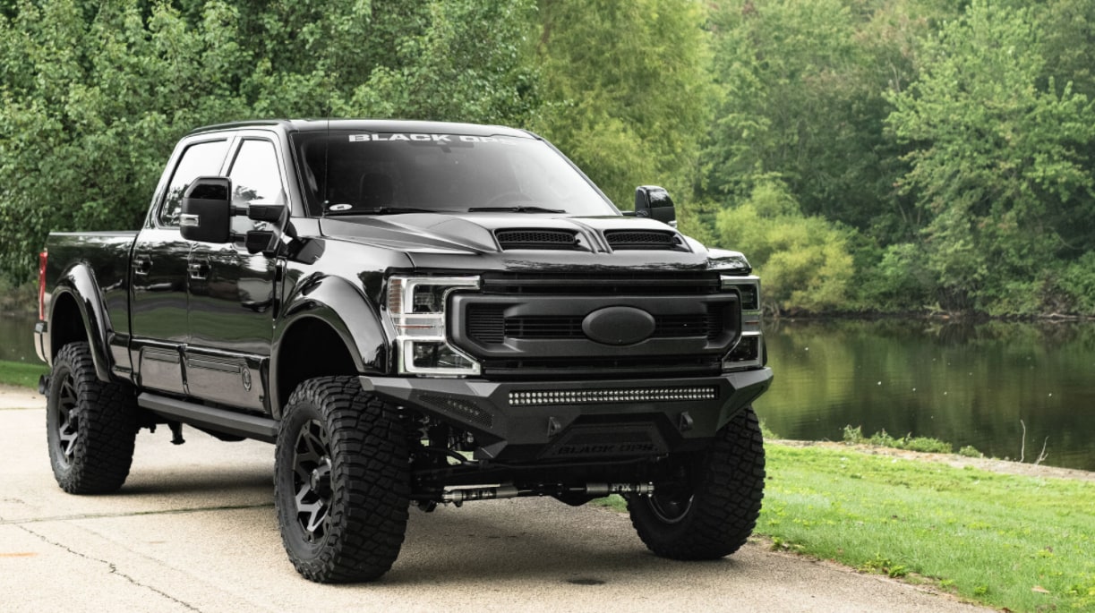 The New 2022 Ford Black Ops F150 Phil Long Ford of Chapel Hills