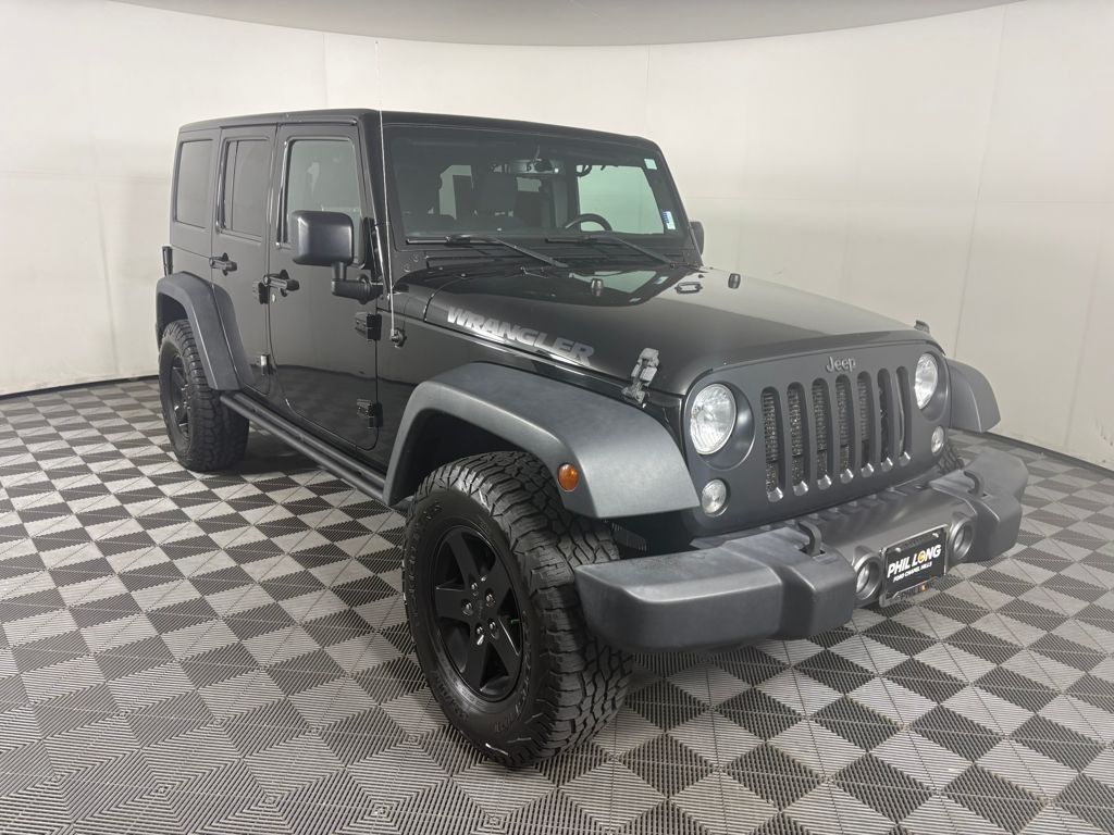 2016 Jeep Wrangler Unlimited Black Bear