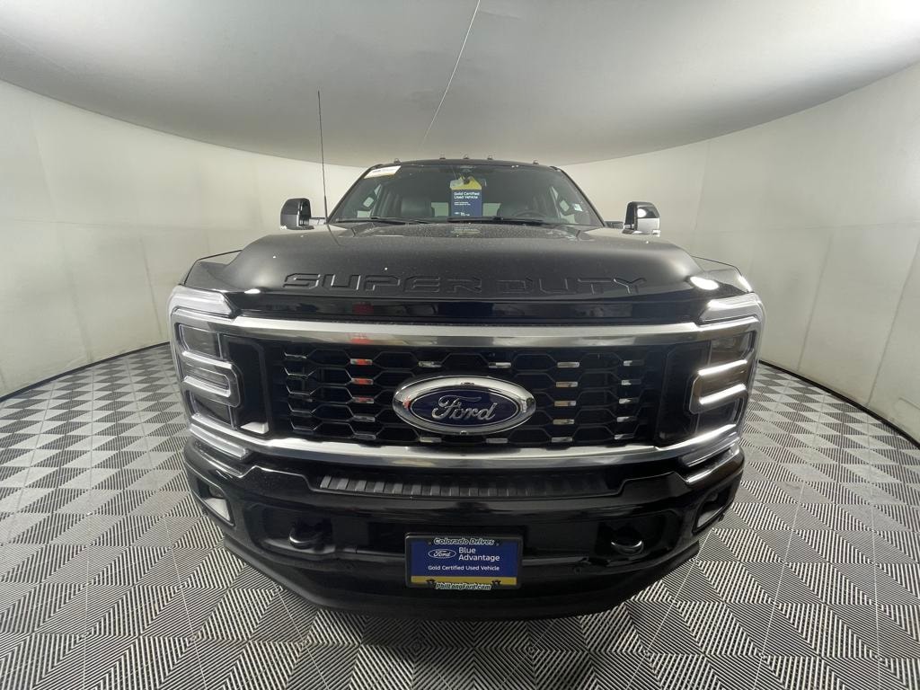 Certified 2025 Ford F-350 Super Duty Platinum with VIN 1FT8W3DTXSEC36197 for sale in Colorado Springs, CO