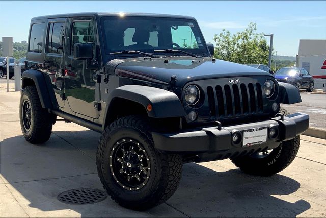 Used 2016 Jeep Wrangler Unlimited Rubicon with VIN 1C4BJWFG9GL226687 for sale in Colorado Springs, CO