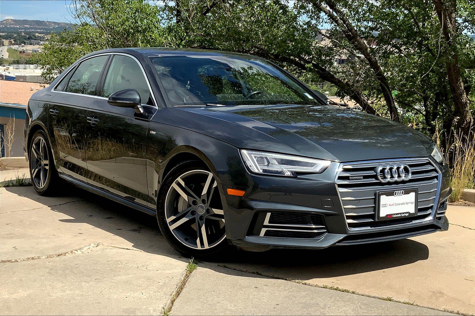 Used 2018 Audi A4 Premium Plus with VIN WAUENAF42JA071491 for sale in Colorado Springs, CO