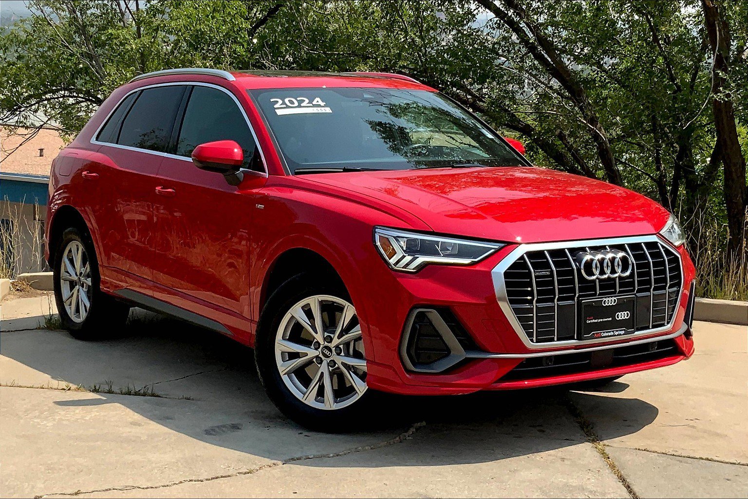 Certified 2024 Audi Q3 S Line Premium with VIN WA1DEDF34R1029191 for sale in Colorado Springs, CO