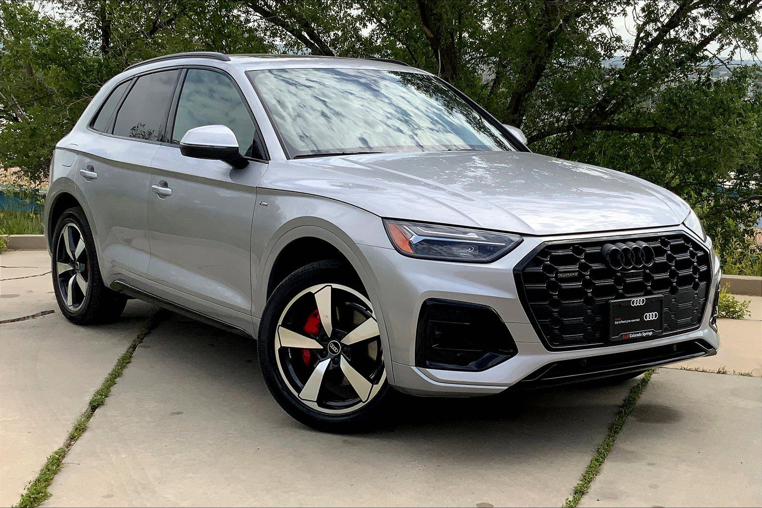 Certified 2024 Audi Q5 Premium Plus with VIN WA1EAAFY9R2014612 for sale in Colorado Springs, CO