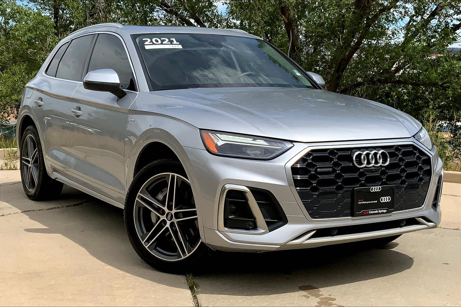 Certified 2021 Audi Q5 Premium Plus with VIN WA1E2AFY6M2131733 for sale in Colorado Springs, CO