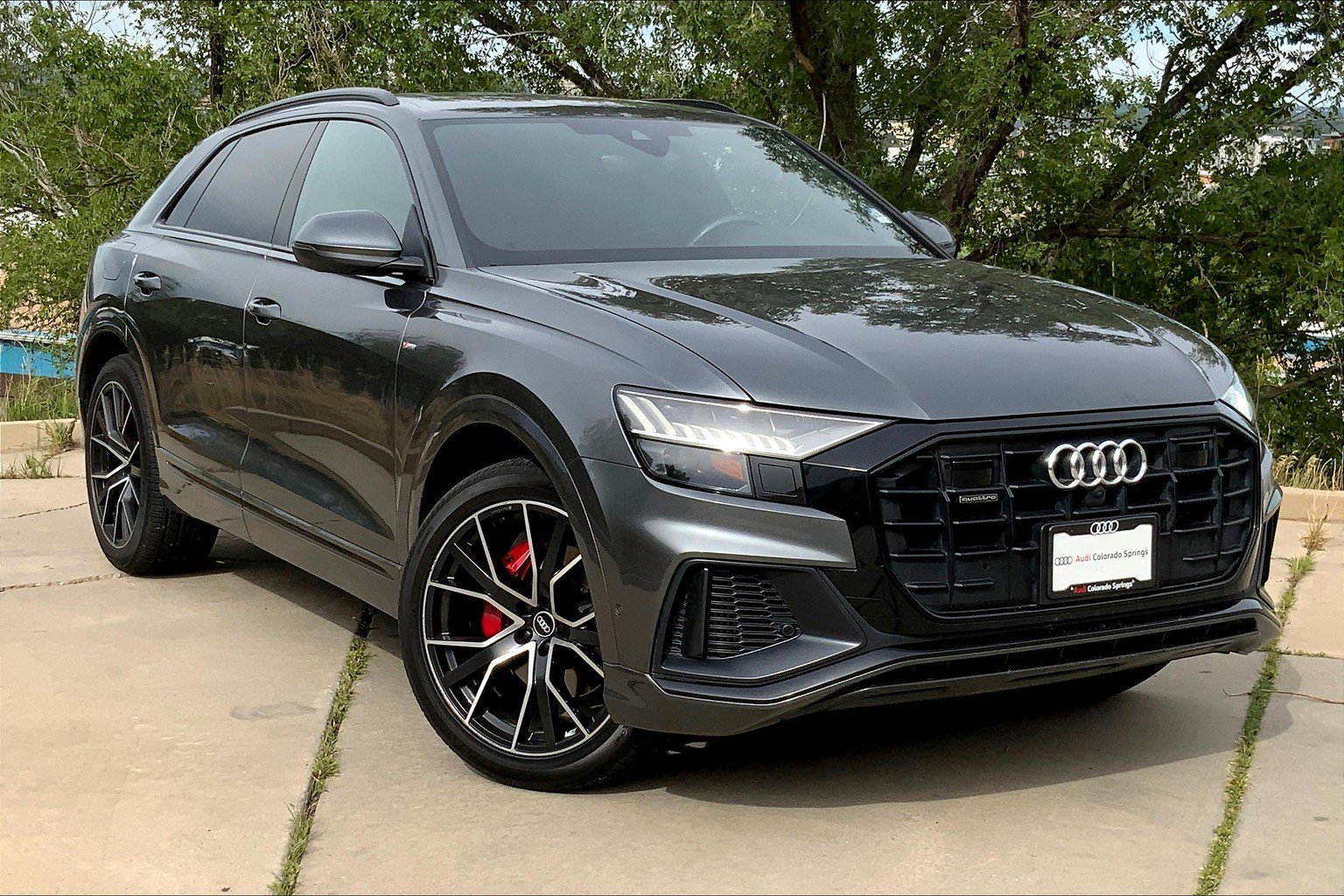 Used 2022 Audi Q8 Premium Plus with VIN WA1EVBF10ND009522 for sale in Colorado Springs, CO