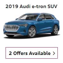 New Audi e-tron specials