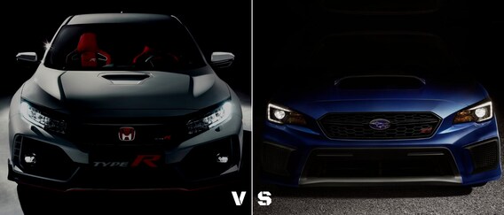 19 Honda Civic Type R Vs Subaru Wrx Sti Phil Long Dealerships