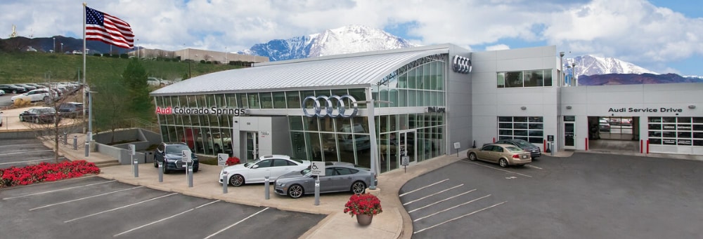 Audi Colorado Springs Dealership Storefront