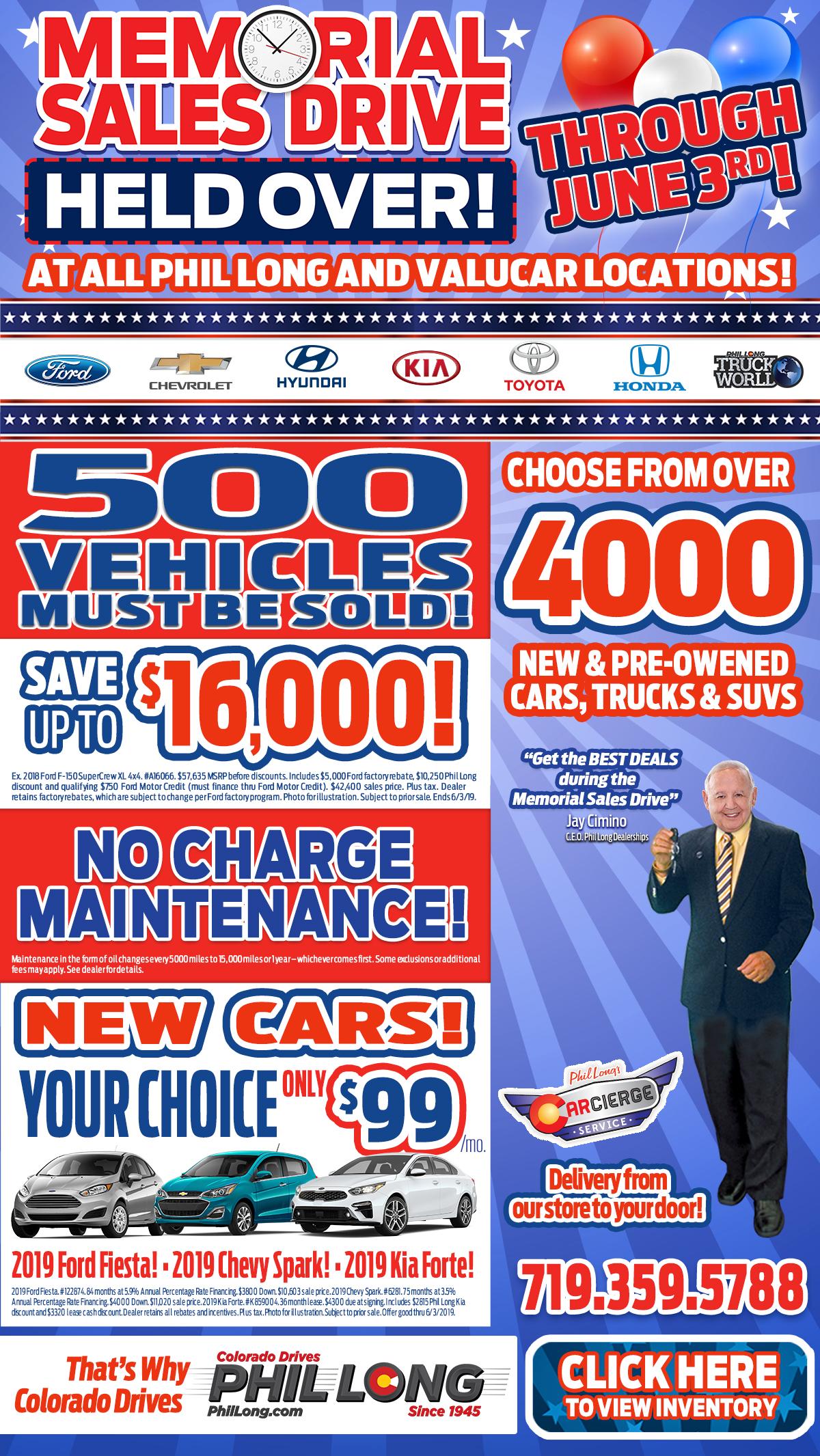 Past Memorial Day Sales event at Phil Long