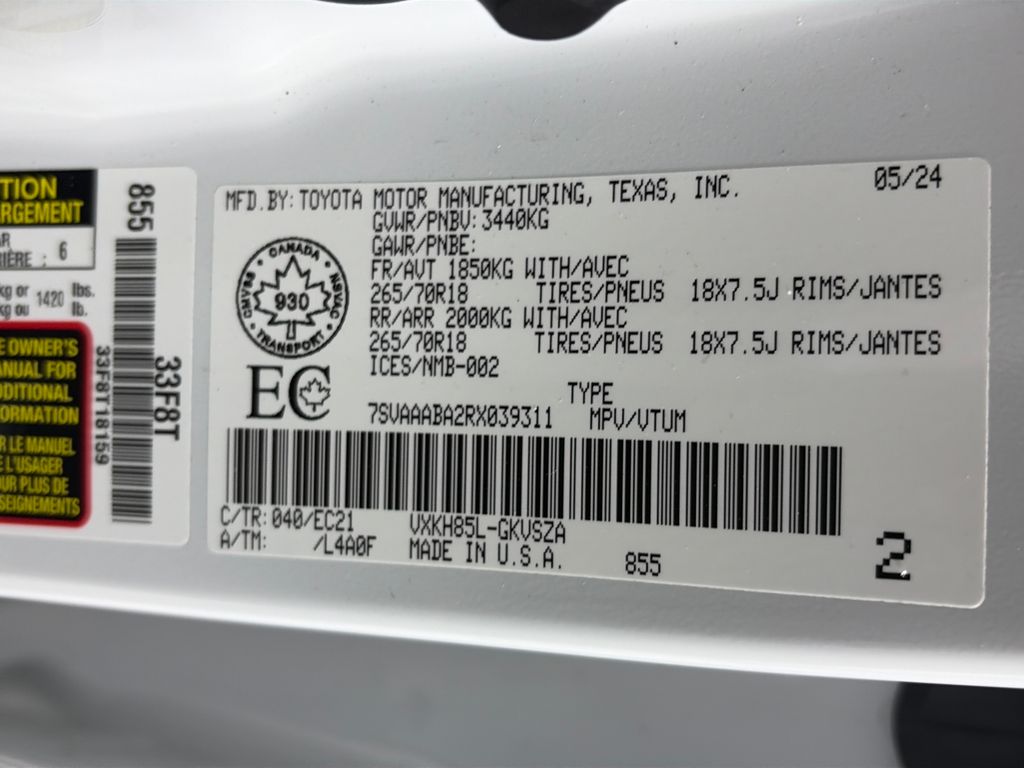 2024 Toyota Sequoia Platinum - Photo 9