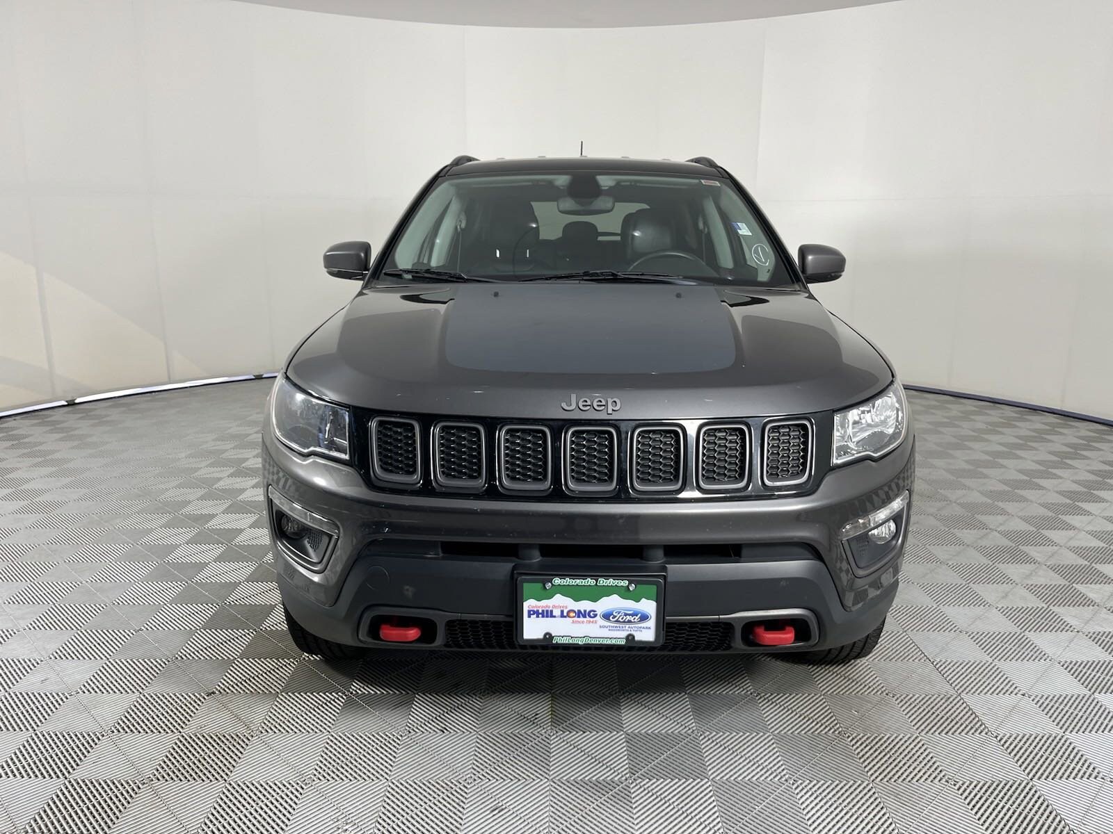 Used 2020 Jeep Compass Trailhawk with VIN 3C4NJDDB4LT255585 for sale in Denver, CO