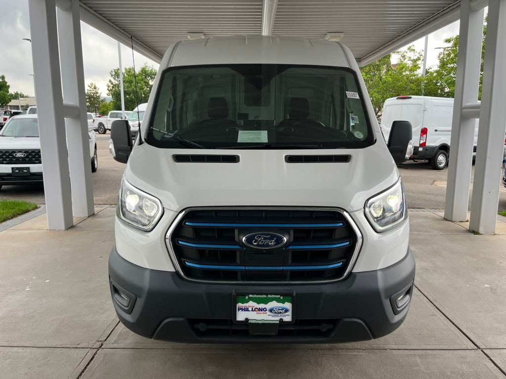 Used 2022 Ford E-Transit Cargo Van Base with VIN 1FTBW9CK1NKA12906 for sale in Denver, CO