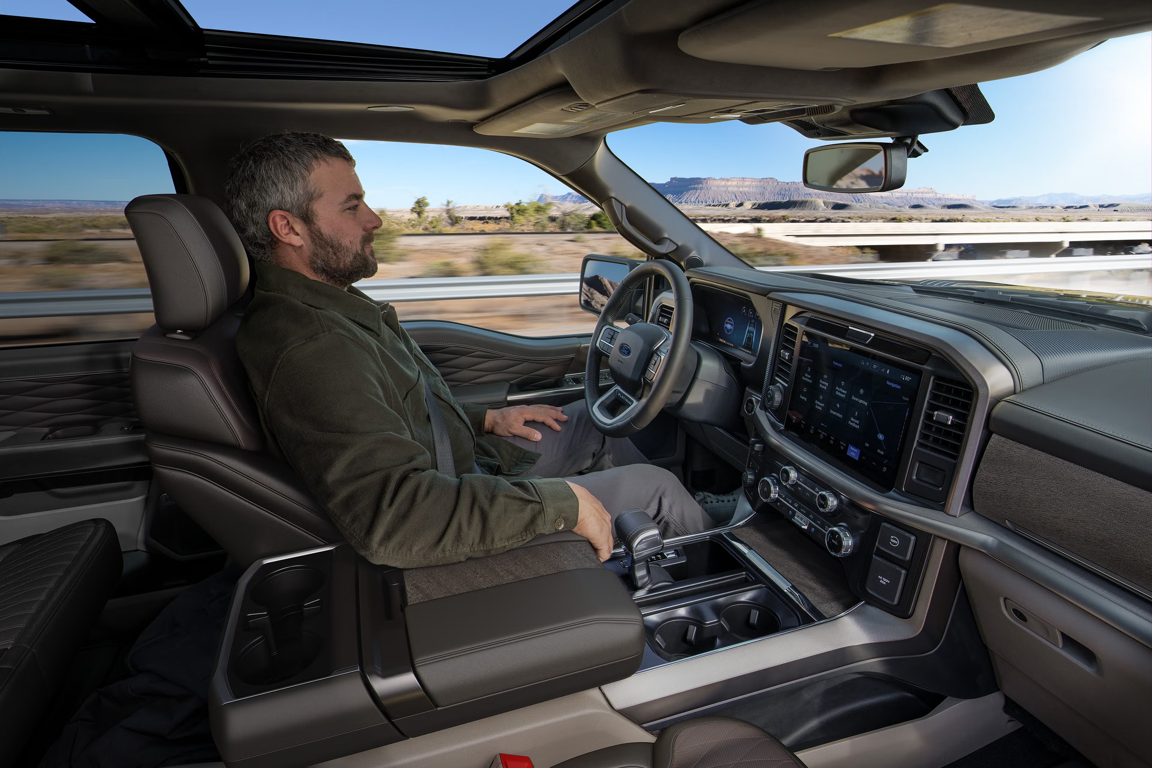 Ford F-150 interior and technology features