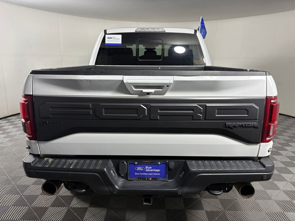 Certified 2018 Ford F-150 Raptor Truck SuperCrew Cab