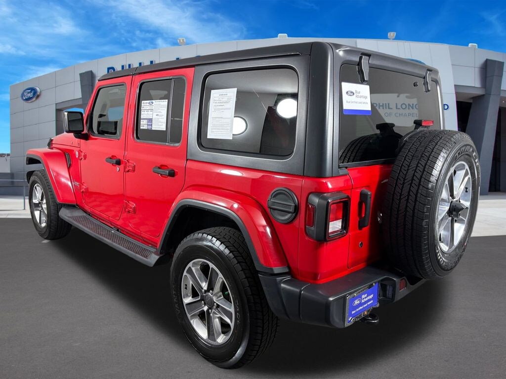 Certified 2019 Jeep Wrangler Unlimited Sahara 4x4 SUV
