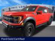 Certified 2022 Ford F-150 Raptor Truck SuperCrew Cab