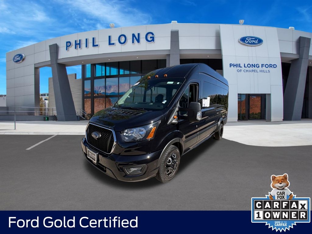 Certified 2023 Ford Transit-350 Passenger Wagon High Roof HD Ext. Van