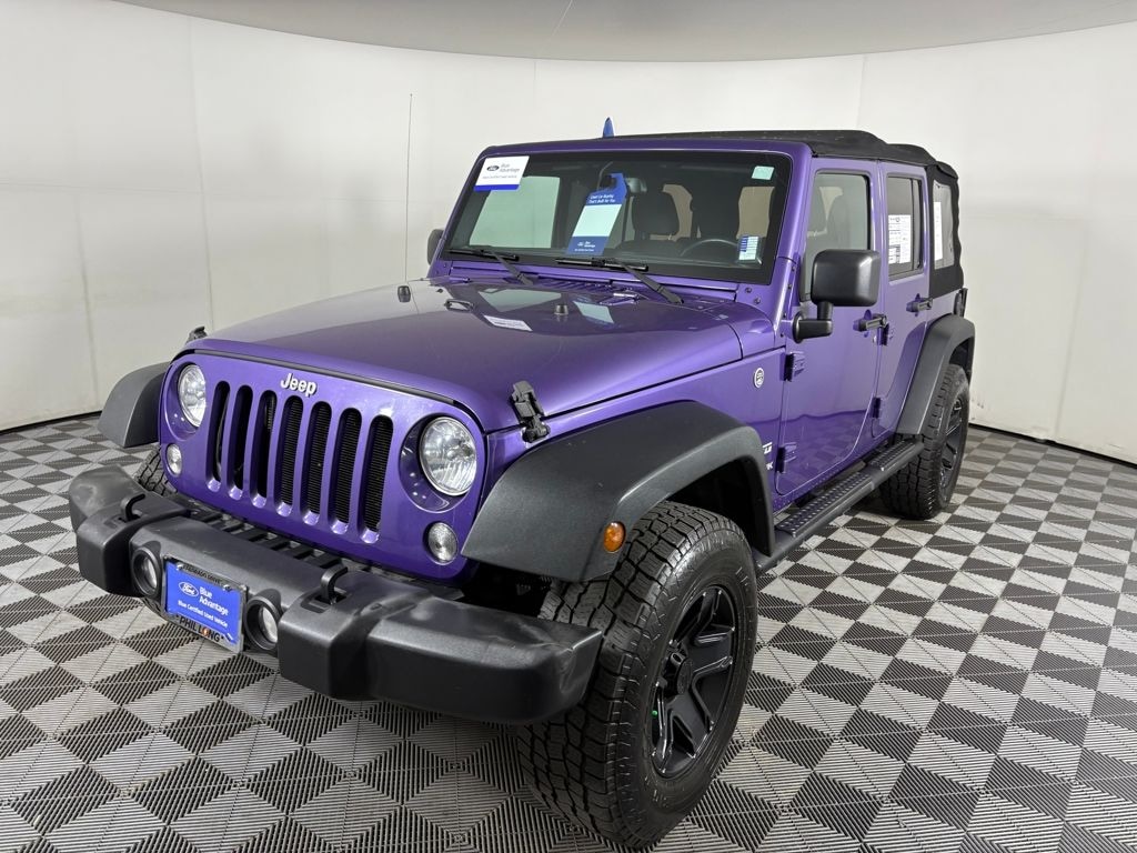 Certified 2018 Jeep Wrangler JK Unlimited Sport 4x4 SUV