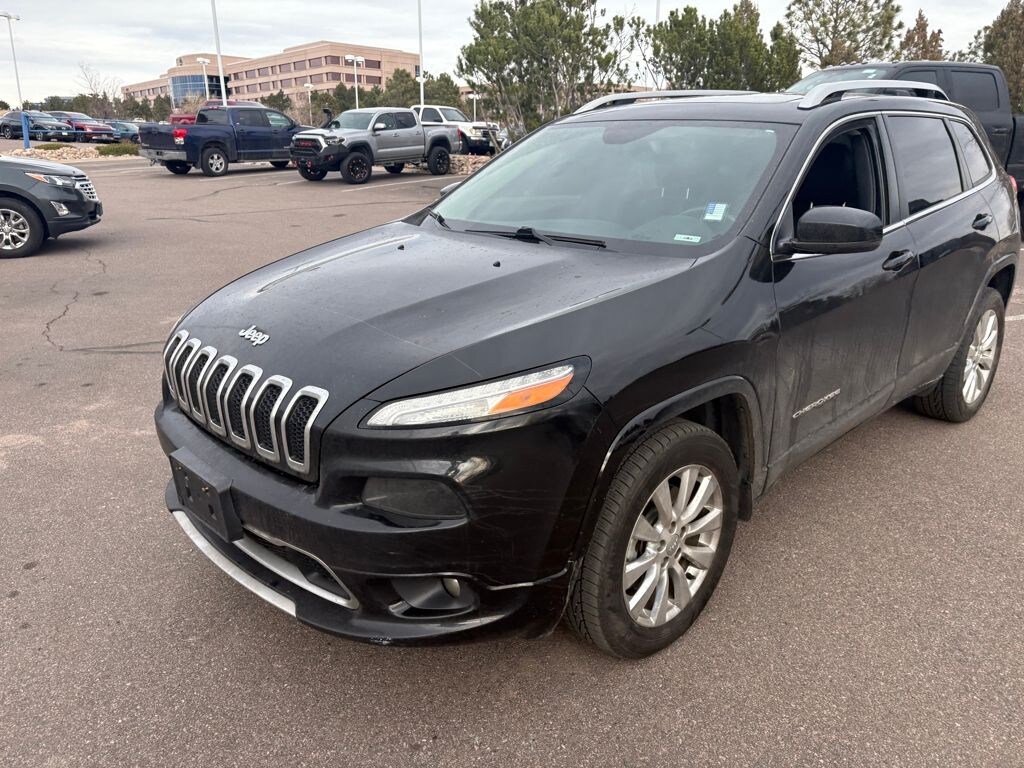 Used 2017 Jeep Cherokee Overland 4x4 SUV