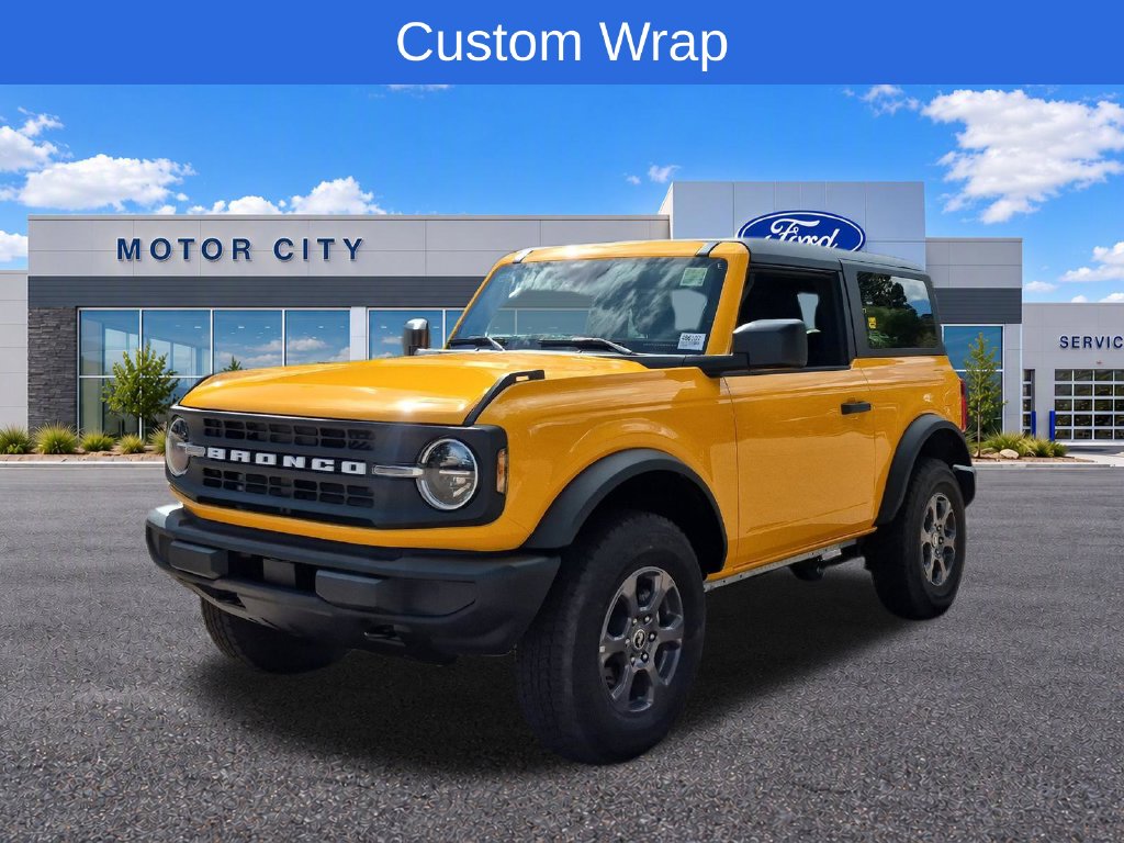 2026 Ford Bronco Base Gloss Tangerine Orange PPF Wrap SUV
