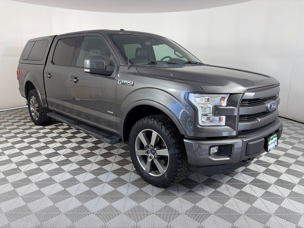 Used 2015 Ford F-150 Lariat Truck SuperCrew Cab