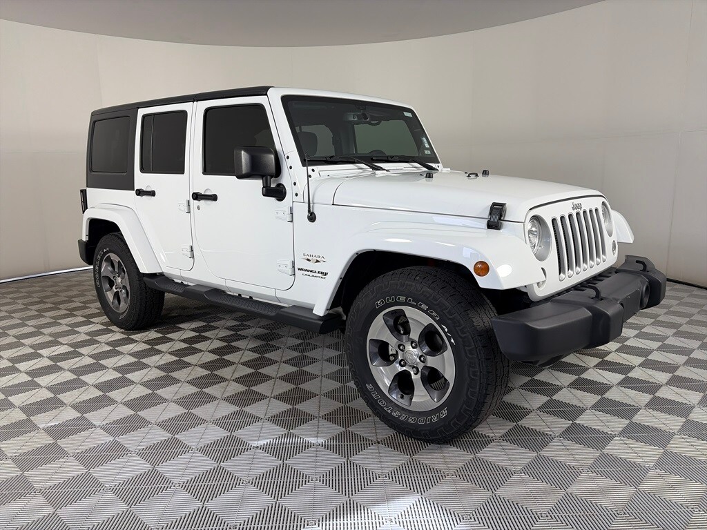 Used 2018 Jeep Wrangler JK Unlimited Sahara SUV