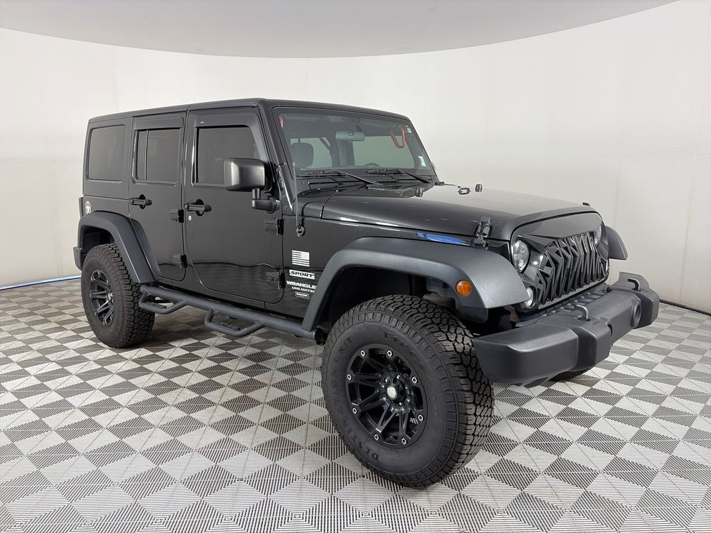 Used 2016 Jeep Wrangler JK Unlimited Unlimited Sport SUV