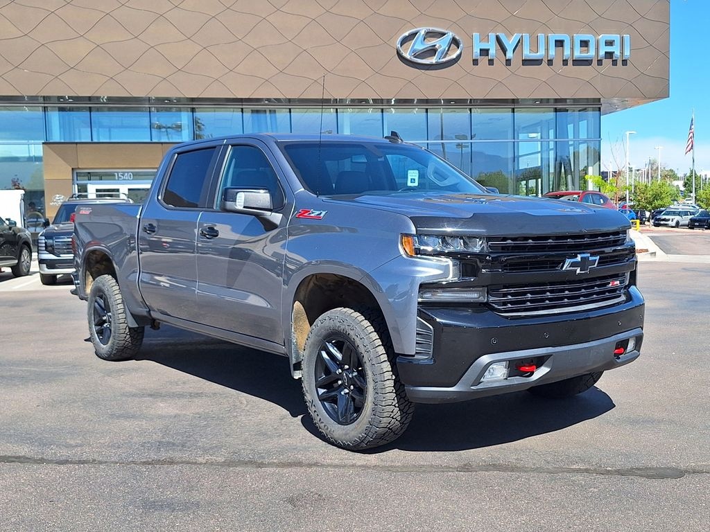 Used 2021 Chevrolet Silverado 1500 LT Trail Boss Truck Crew Cab