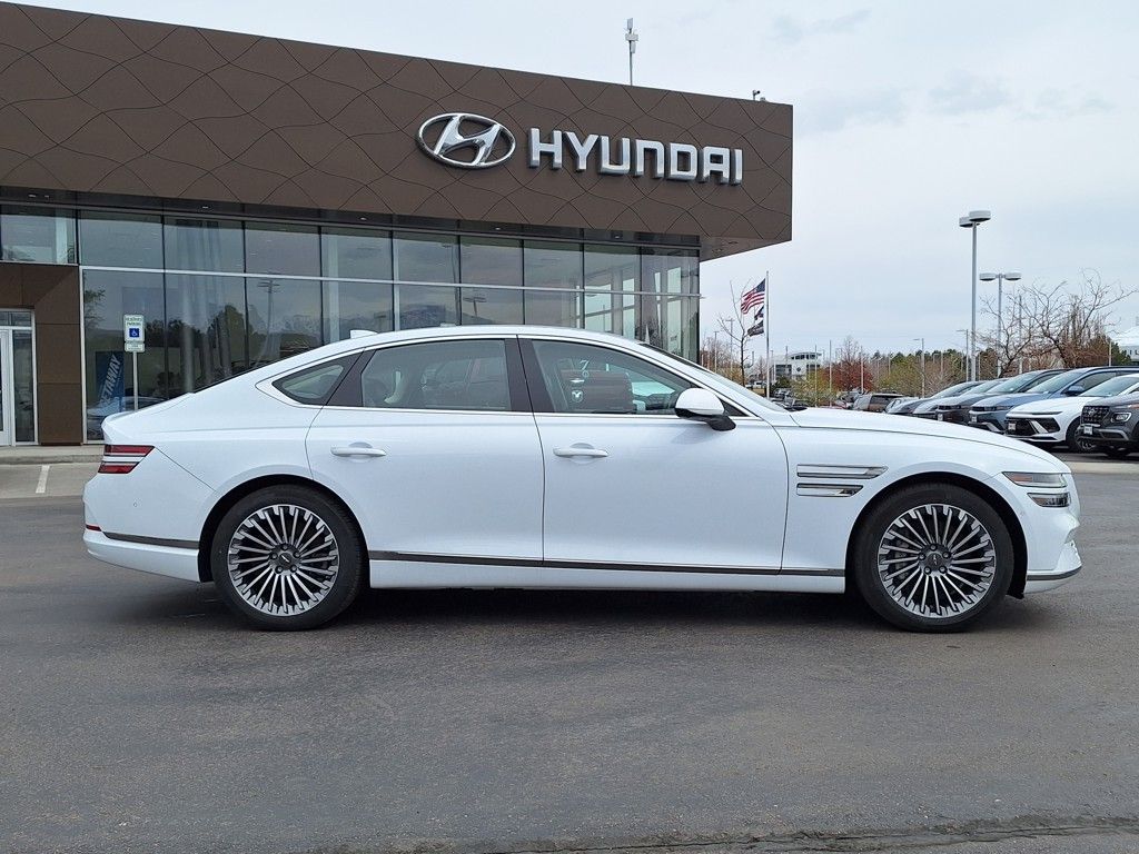 Certified 2023 GENESIS Electrified G80 Base with VIN KMTGE4S18PU005979 for sale in Colorado Springs, CO