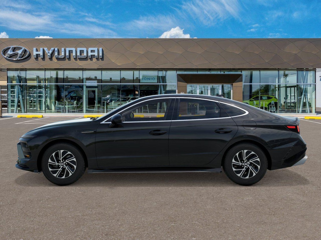 New 2026 Hyundai Sonata Hybrid Blue Sedan