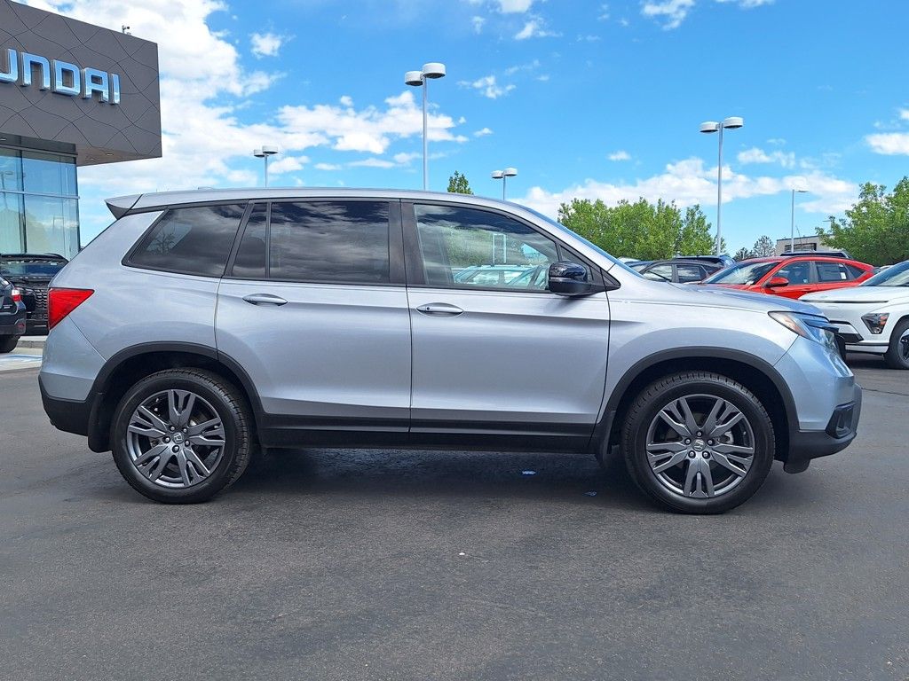Used 2021 Honda Passport EX-L with VIN 5FNYF8H59MB013028 for sale in Colorado Springs, CO
