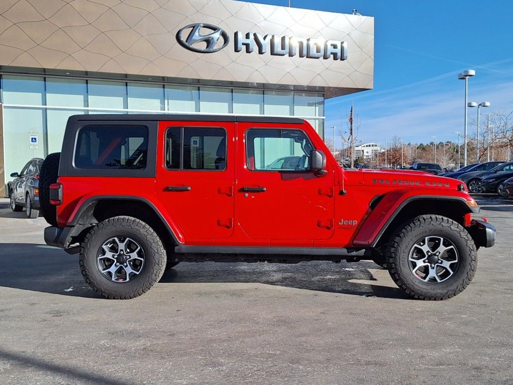 Used 2021 Jeep Wrangler Unlimited Rubicon with VIN 1C4HJXFN0MW657153 for sale in Colorado Springs, CO