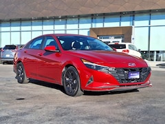 2022 Hyundai Elantra Hybrid Blue Sedan