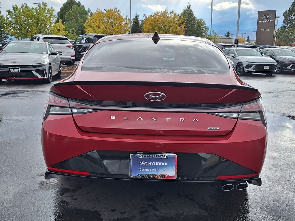 2021 Hyundai Elantra N Line photo 4