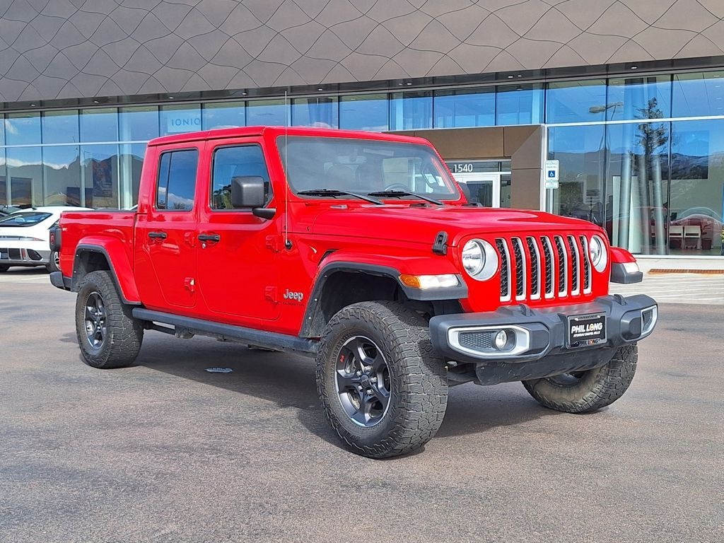 Used 2021 Jeep Gladiator Overland Truck Crew Cab