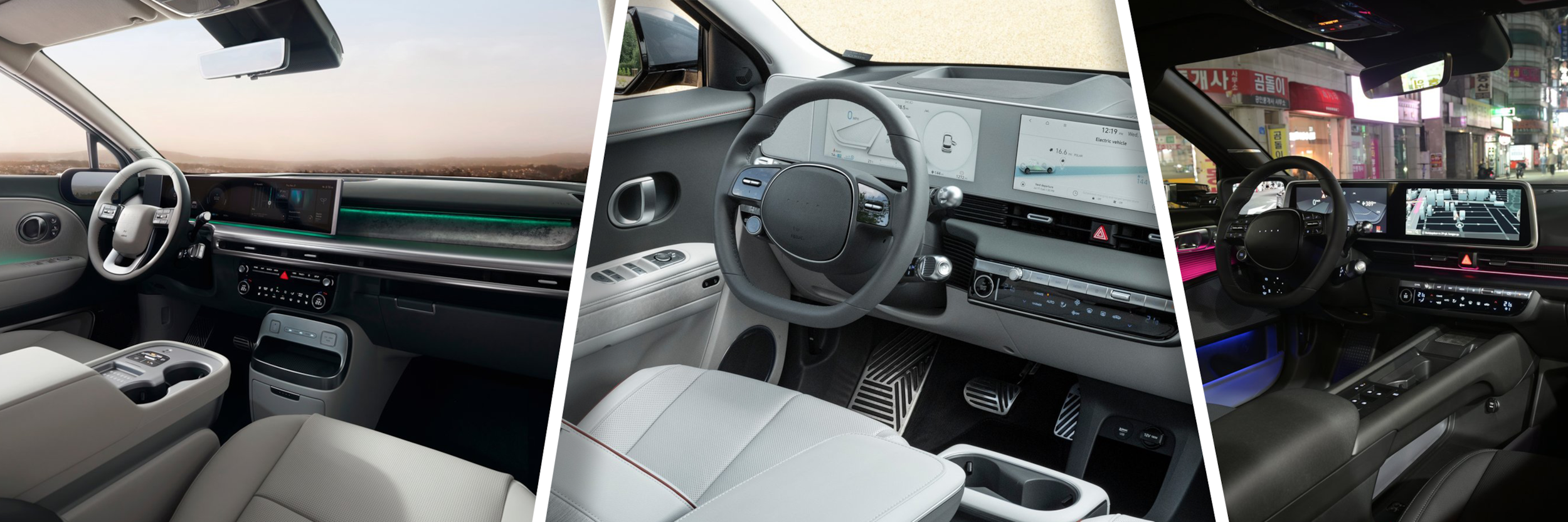 2025 and 2026 Hyundai Ioniq Lineup and their interior's and infotainments